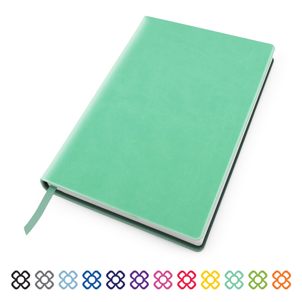 Soft Touch A5 Notebook, Vegan Notebook