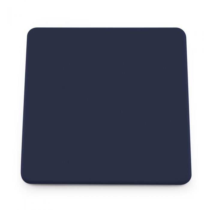 Marine Navy Soft Touch Square Coaster