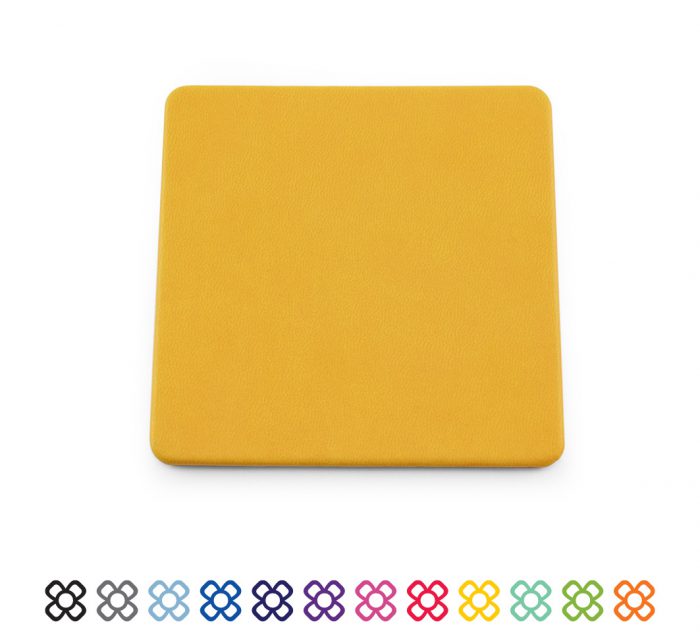 Soft Touch Square Coaster 12 Colours