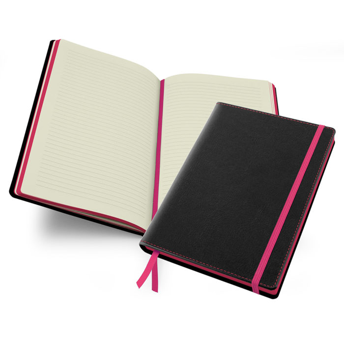 Accent Notebook in Pink
