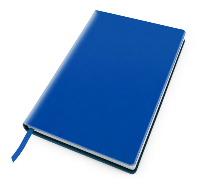 Cesca A5 Dot Book in Azure Blue
