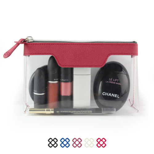 Como Zipped Travel or Cosmetics bag in a choice of 5 colours.
