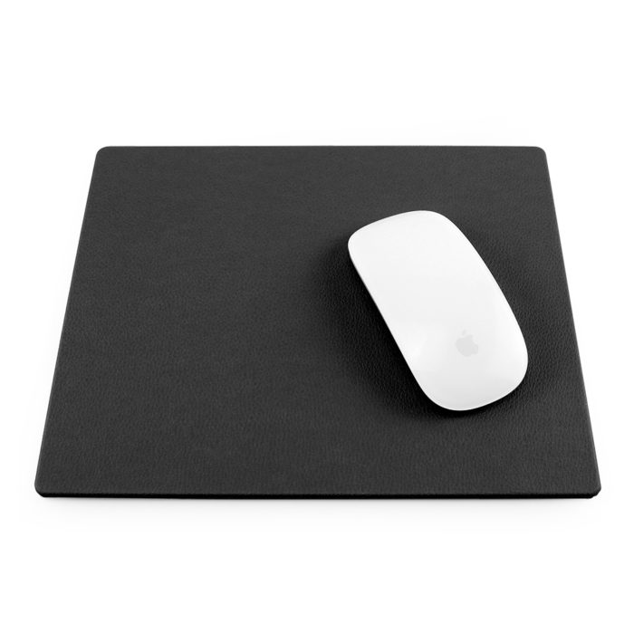 Black Como Recycled Mouse Mat.