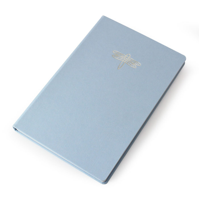 Breeze Blue Caf-Eco Note Book a beautiful sustainable notebook made in the UK from recycled materials.