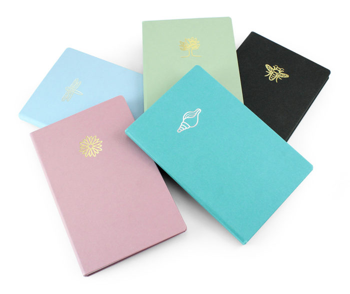 Caf-Eco Note Book a beautiful sustainable notebook made in the UK from recycled materials.